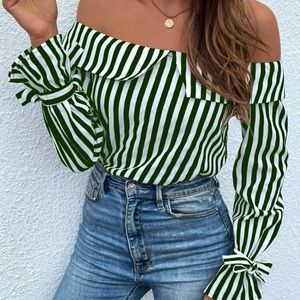 Off the shoulder blouse